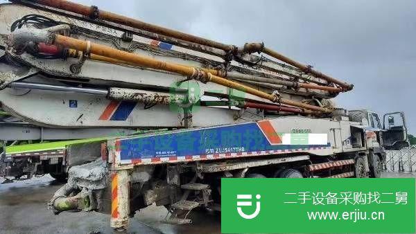 湖南出售二手中聯52米泵車，手續齊全包過戶