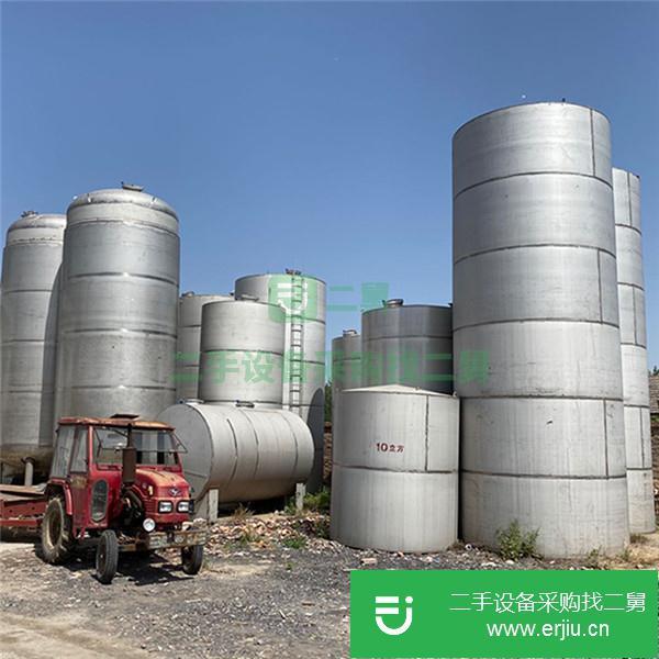 山東出售二手立式食用油儲罐