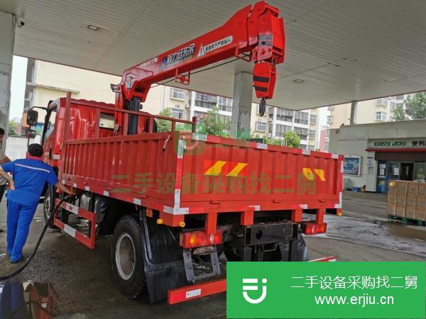 湖南出售二手藍牌5噸隨車吊