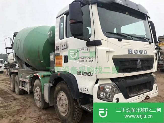 山東出售二手中國重汽攪拌車