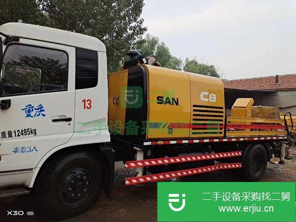 河北出售二手三一10020國五車載泵手續(xù)齊全包過戶提檔