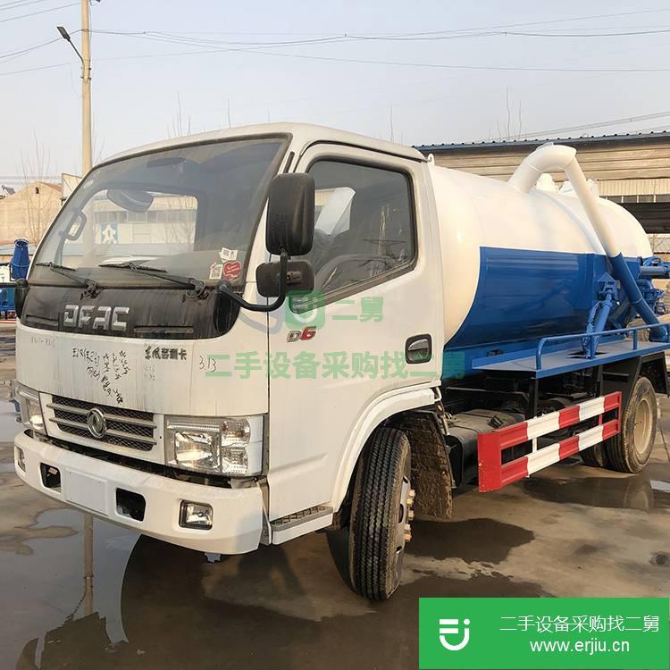 山東出售二手真空吸污車5噸