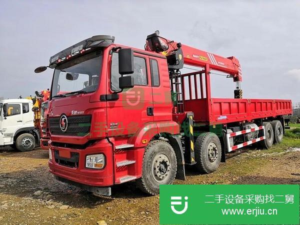 四川出售二手陜汽德龍前四后八隨車(chē)吊