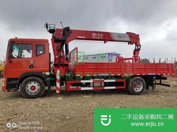 湖北出售二手東風多利卡吊車  上裝長興八噸吊機