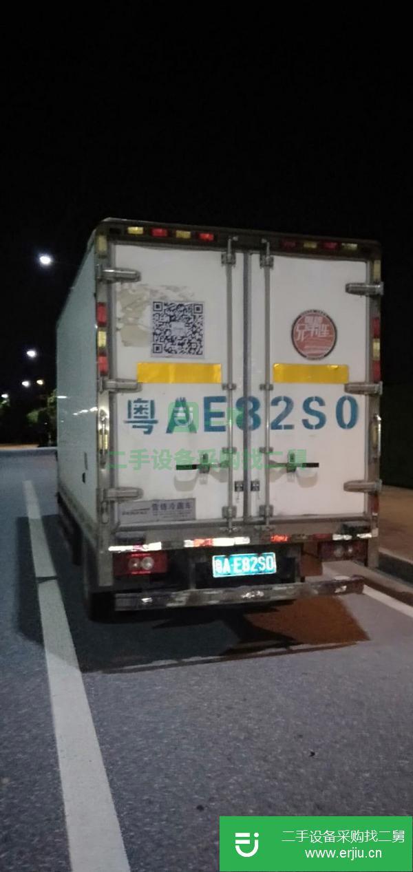 廣東出售二手福田牌冷藏車一點毛病都沒有省油