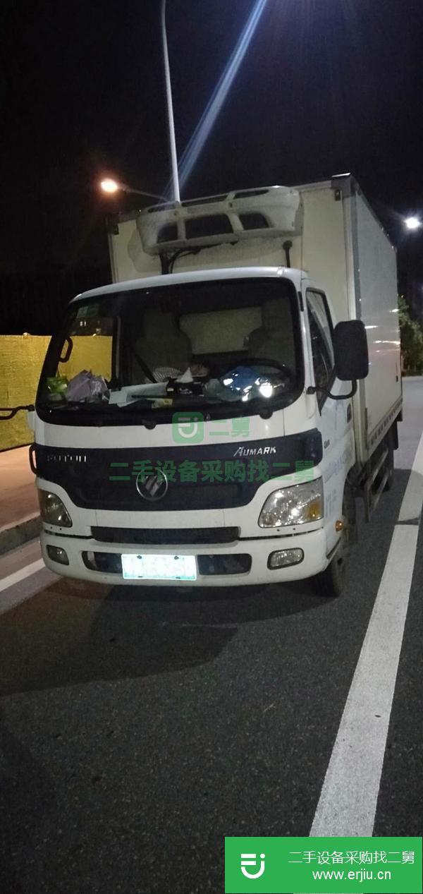 廣東出售二手福田牌冷藏車一點毛病都沒有省油