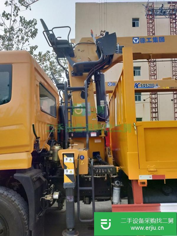 湖北出售二手東風單橋徐工八噸隨車吊