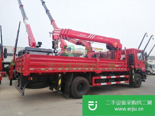 四川出售二手三一8噸東風(fēng)單橋隨車吊