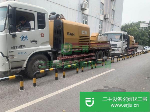 河北出售二手三一10020國五車載泵手續(xù)齊全