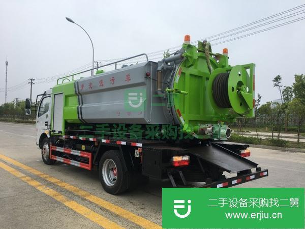 浙江出售二手國六藍(lán)盤東風(fēng)小多利卡清洗吸污車