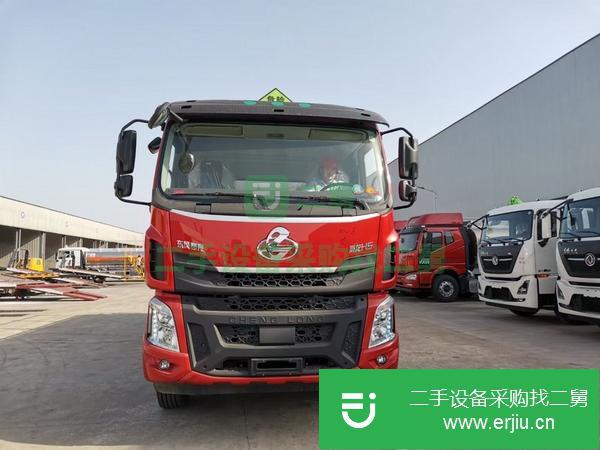 云南出售二手東風前四后四鋁合金240馬力油罐車