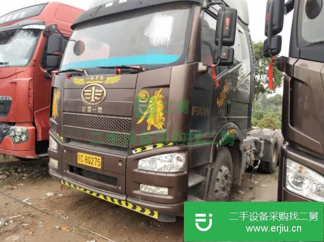 湖南出售二手一汽解放牽引車
