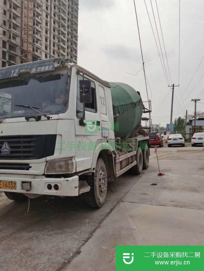 陜西出售二手中國重汽攪拌車