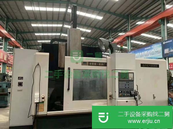 江西出售二手沈陽GTC10080a數(shù)控立式車床