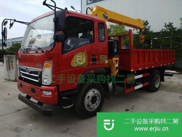 浙江出售二手12噸隨車吊東風240馬力8米5貨箱