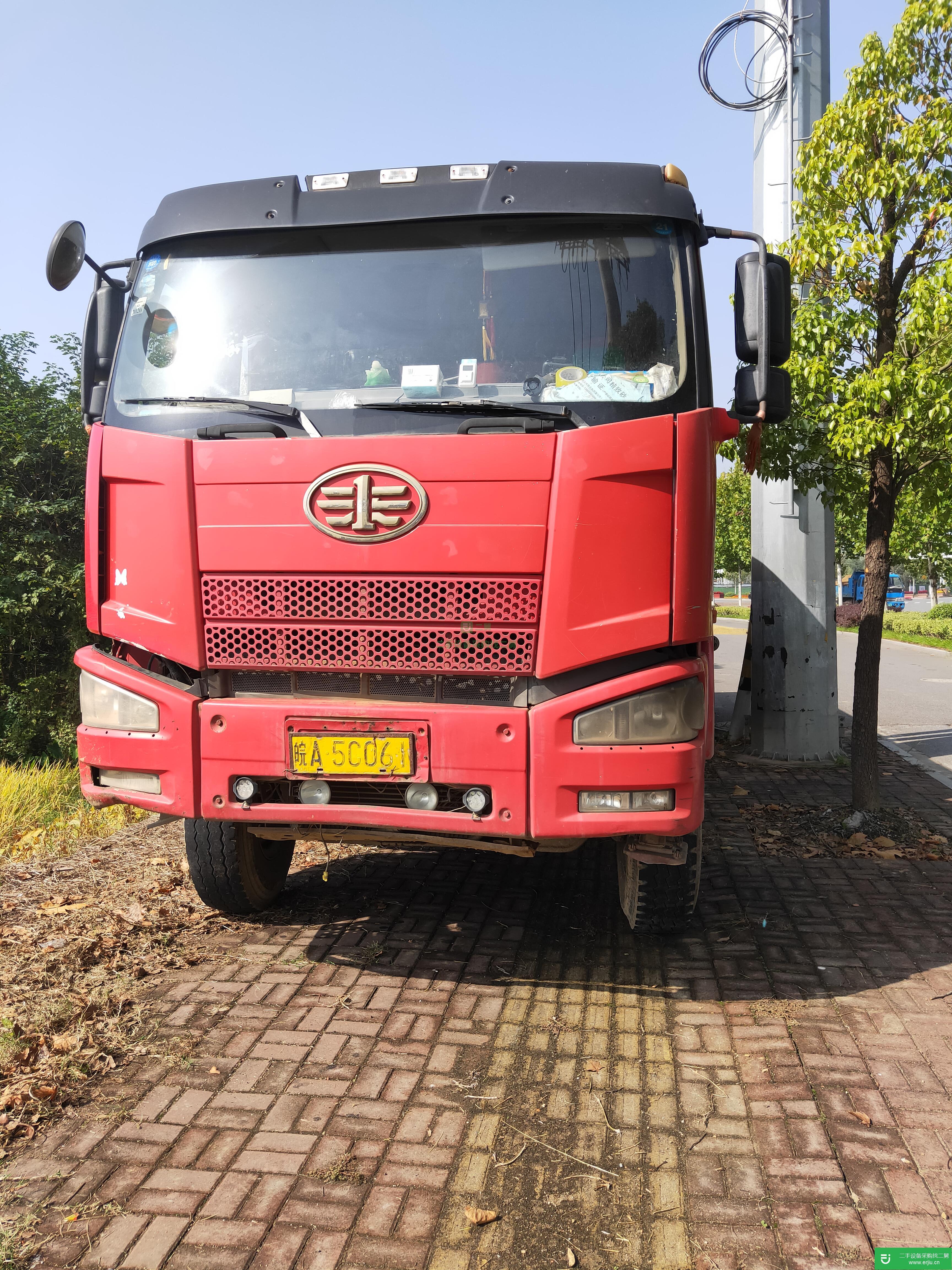 安微出售二手一汽解放自卸車