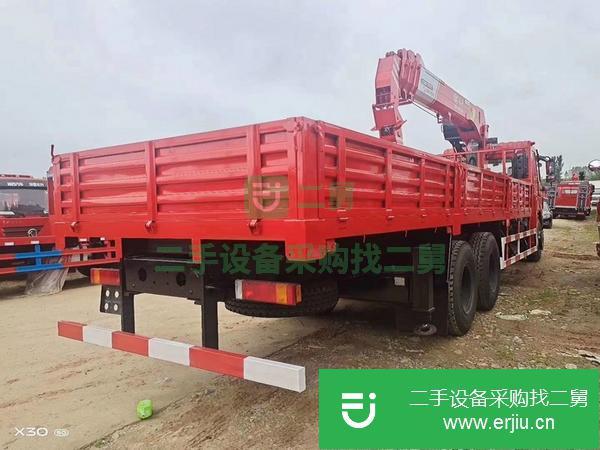 廣東出售二手后八輪東風吊車 上裝徐工吊機