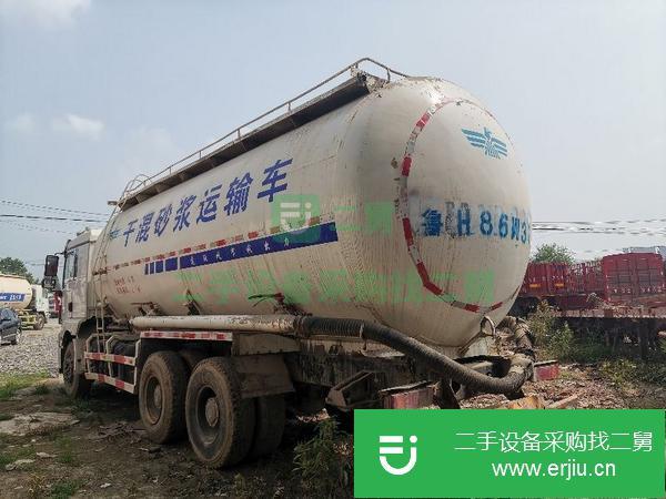 河南出售二手德龍干混砂漿運輸車