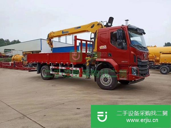 湖北出售二手柳汽乘龍單橋隨車吊
