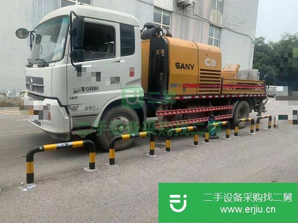河北出售二手三一10020車載泵.國五排放，車況免檢