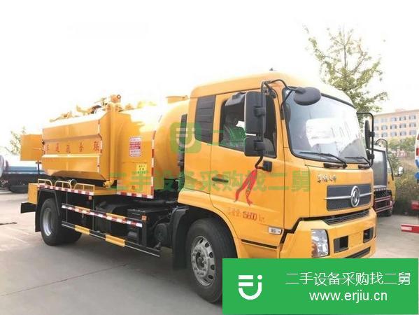 湖南出售二手東風7方清洗吸污車