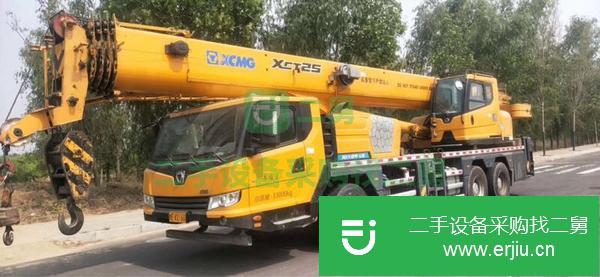 黑龍江出售二手25噸徐工吊車(chē)，手續(xù)齊全