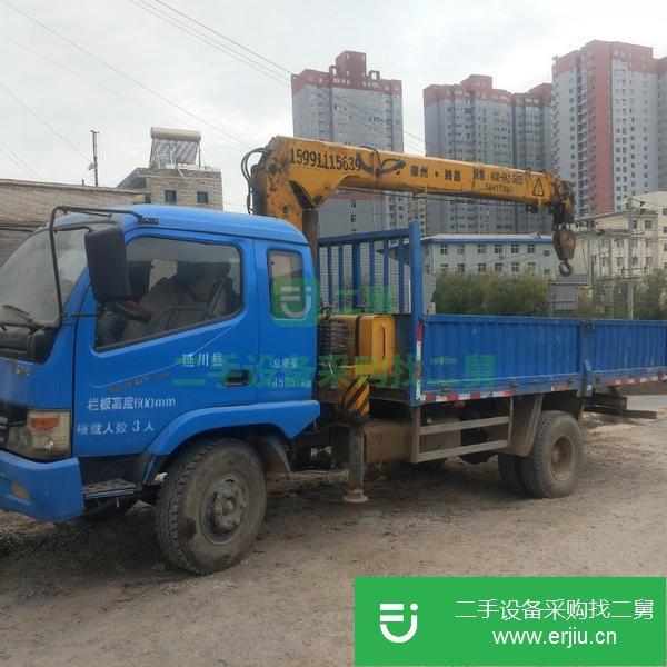 陜西出售二手3.2噸隨車吊
