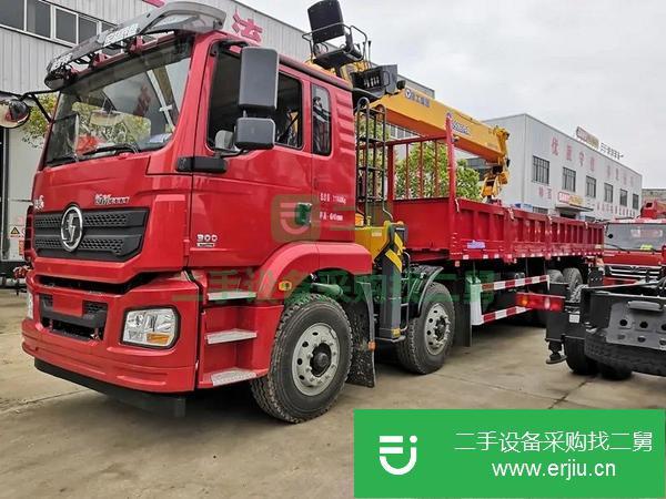 四川出售二手陜汽德龍前四后八隨車(chē)吊