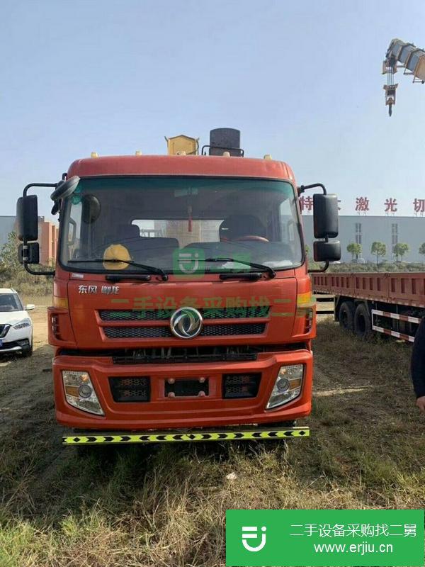 海南出售精品二手東風后八輪吊車 上裝徐工12噸4節臂吊機