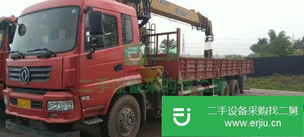 湖北出售二手徐工12噸隨車吊車況良好 手續齊全