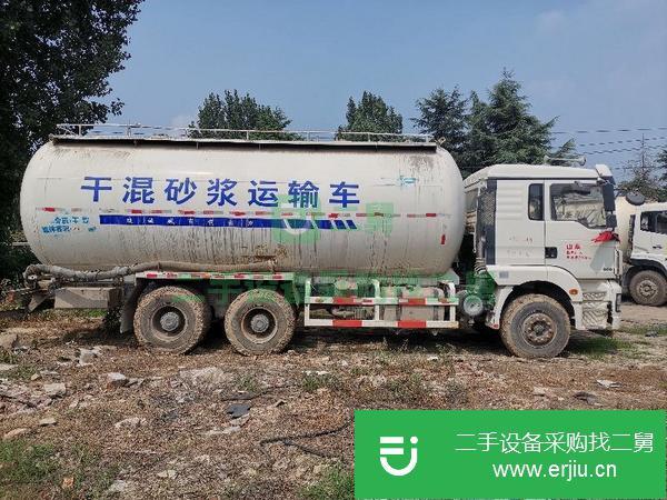 河南出售二手德龍干混砂漿運輸車