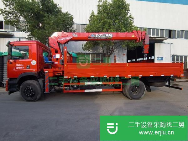 廣西出售二手東風(fēng)單橋吊車  玉柴200馬力 六米一貨箱