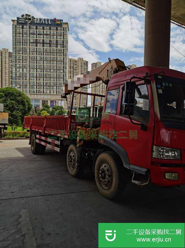 湖南出售二手國三徐工10噸隨車吊