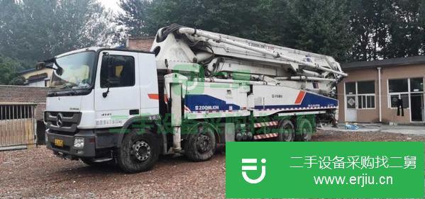 河北出售二手中聯泵車，奔馳52米底盤 手續齊全