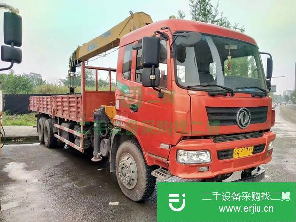 湖北出售二手徐工12噸隨車吊車況良好 手續齊全