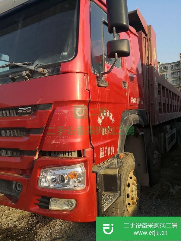 河北出售二手豪沃國(guó)四前四后八自卸車
