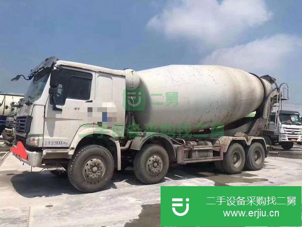 山東出售二手13年豪沃混凝土攪拌車手續(xù)齊全包提檔過戶！