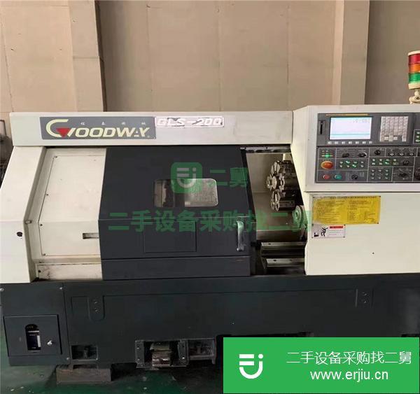 江蘇出售二手程泰GLS200數控斜身車床