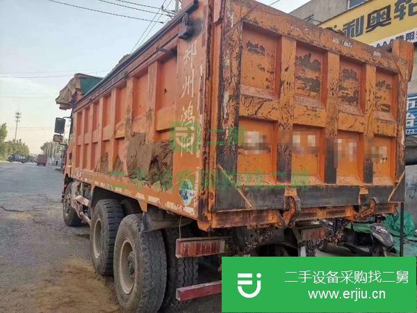 山東出售二手陜汽德龍國五自卸車