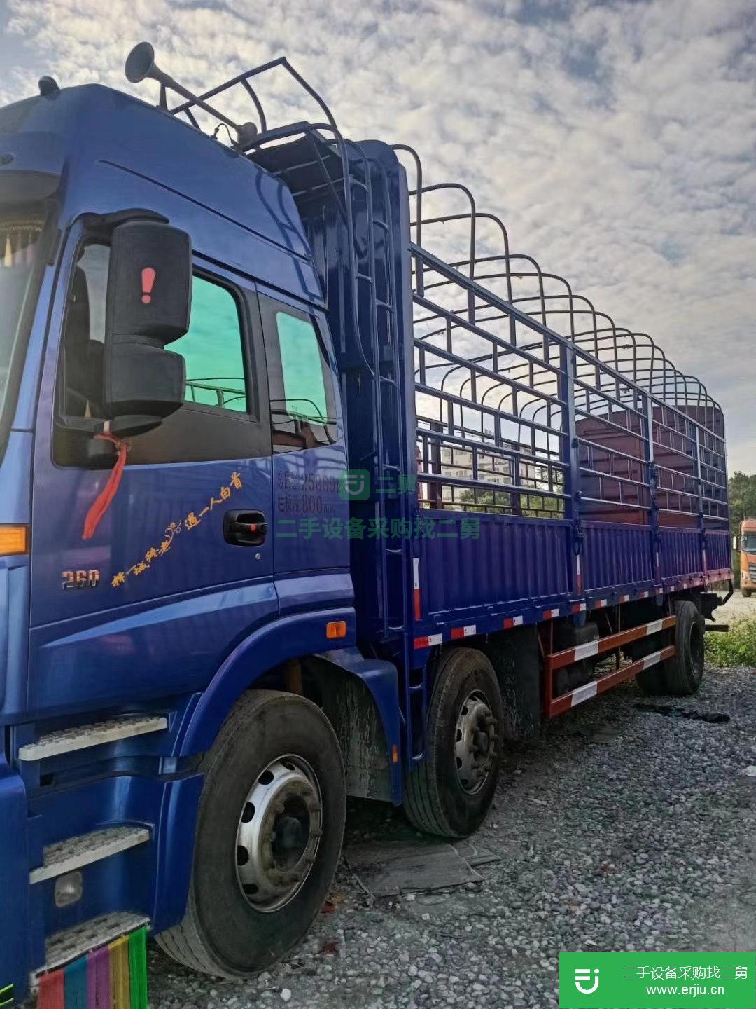 江西出售二手歐曼ETX前四后四高欄貨車