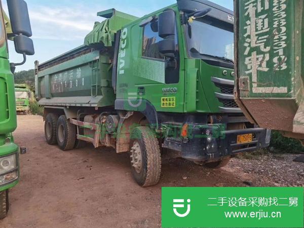 遼寧出售二手5米8紅巖杰獅自卸車