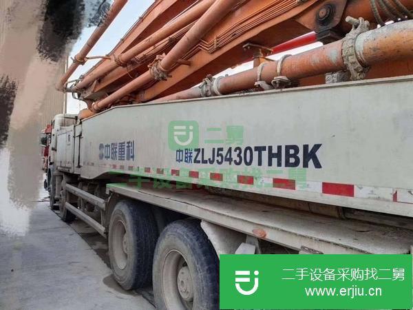 河北出售二手中聯泵車，斯堪尼亞56米底盤