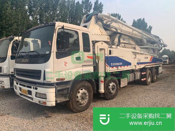 北京出售二手中聯6節臂泵車 五十鈴50米底盤