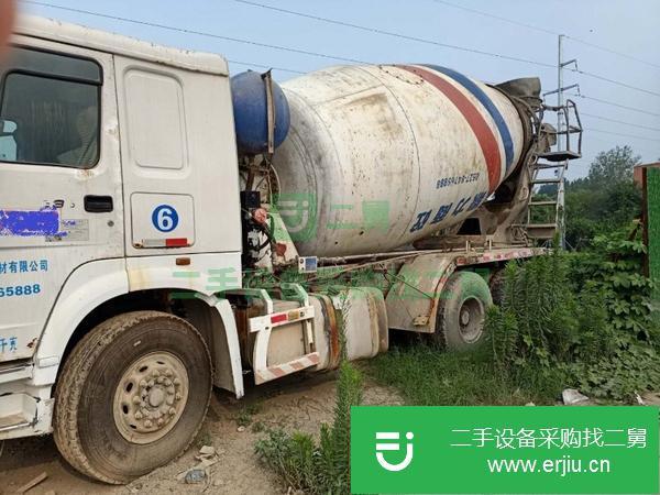 內蒙古出售二手大12豪沃攪拌車,車況原版