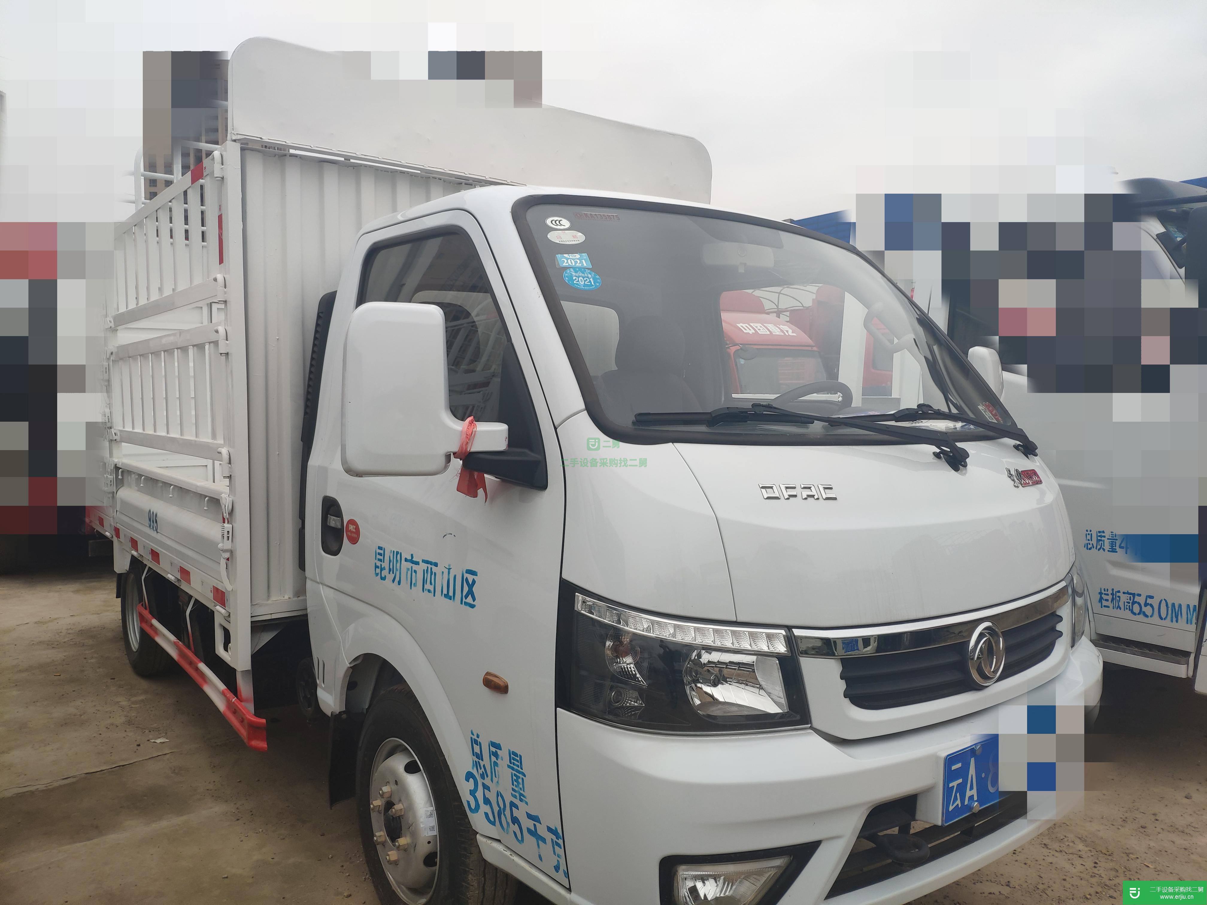 云南出售二手東風途逸95馬力貨車