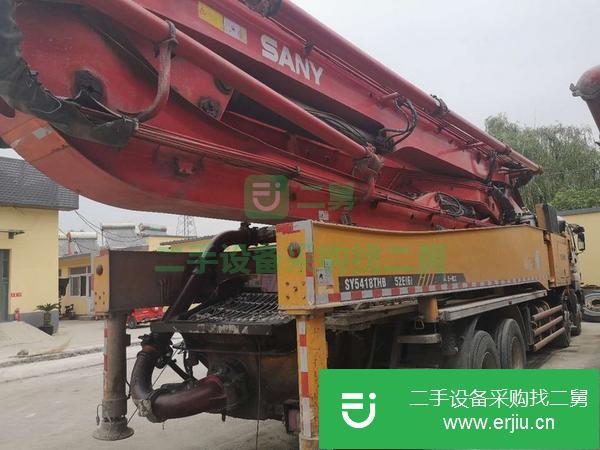 北京出售二手三一52米泵車