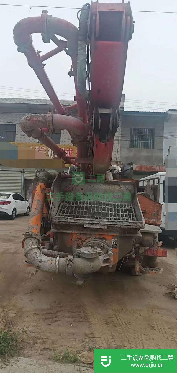 河北出售二手16年國四九合32米泵車手續齊全