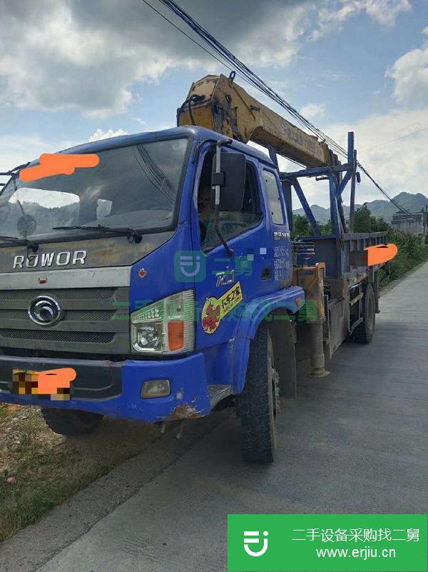 湖南出售二手徐工8噸吊車(chē)，大臂13.5米,車(chē)廂4.5米