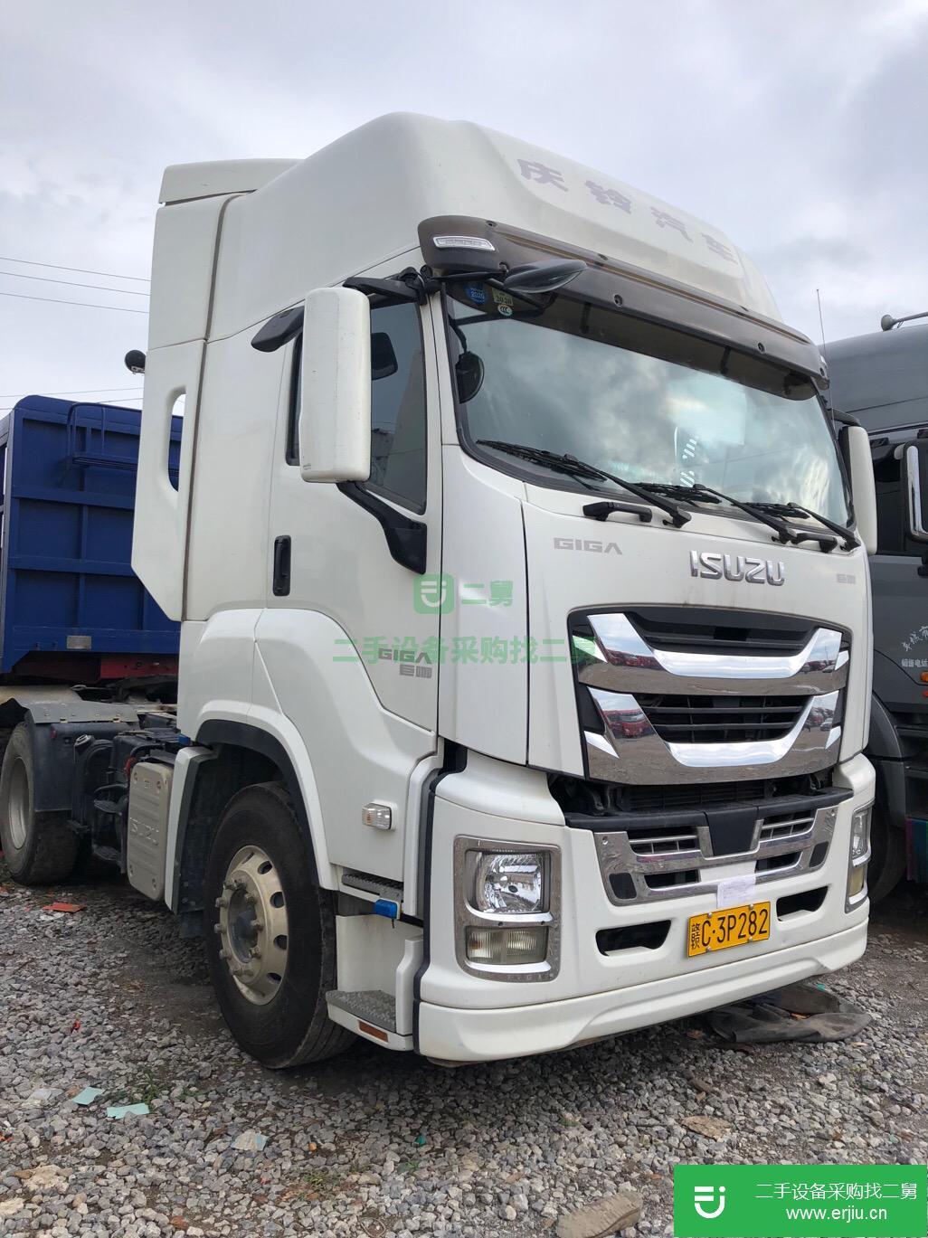 江西出售二手慶鈴460馬力半掛車