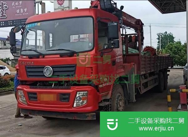 安徽出售二手17年三一12噸四節(jié)臂隨車吊